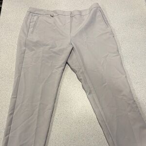 Adrianna Papell Light Gray Women's Trousers